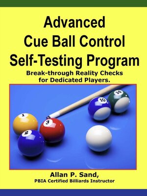 cover image of Advanced Cue Ball Control Self-Testing Program
